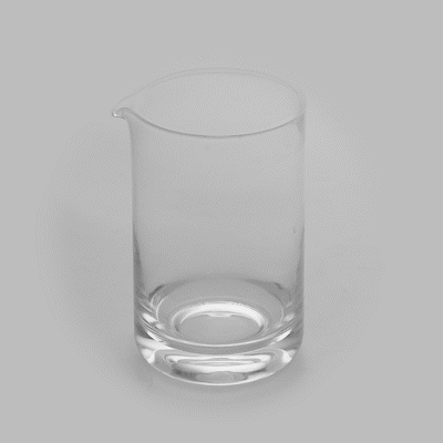 Bar Lux 30 oz Cocktail Mixing Glass - Hand-Blown, Crystal - 4 1/2" x 4" x 6 1/2" - 1 count box