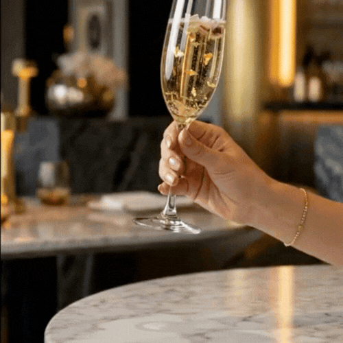 Voglia Nude 9 oz Glass Champagne Flute - Crystal - 2 1/2" x 2 1/2" x 9 1/4" - 6 count box