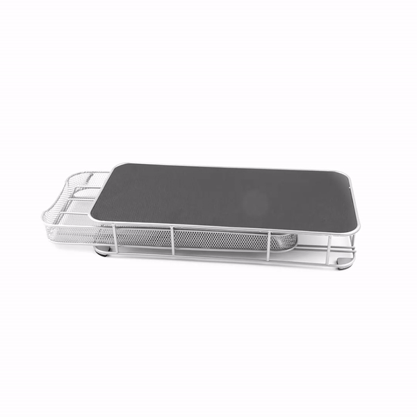 Restpresso Iron Coffee Pod / Capsule Storage Drawer - Holds 40 Nespresso Capsules - 14 3/4" x 7 1/4" x 2 1/2" - 1 count box