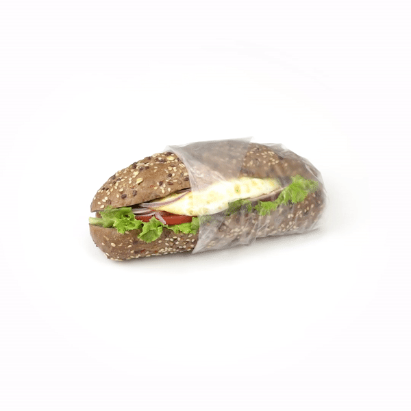 Chef 101 Plastic Interfolded Deli and Bakery Wrap - 10 3/4" x 10" - 1000 count box
