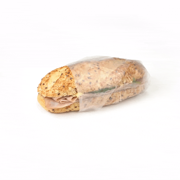 Chef 101 Rectangle Plastic Interfolded Deli and Bakery Wrap - 12" x 10 3/4" - 1000 count box