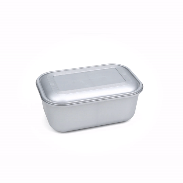 Futura 68 oz Matte Gray Plastic Tamper-Evident Take Out Container - with Lid, Microwavable - 8 3/4" x 6" x 3 3/4" - 100 count box