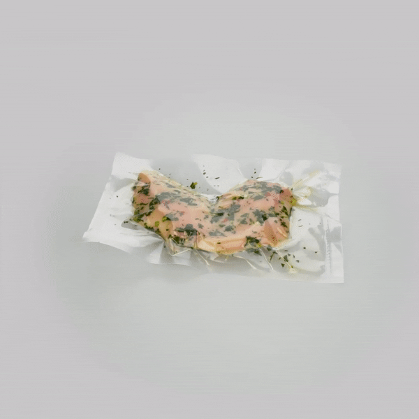 Fresh Hero Clear Plastic Vacuum Packaging Bag - for Chamber Vacuum Sealer, 3 mil, BPA-Free - 12" x 8" - 100 count box