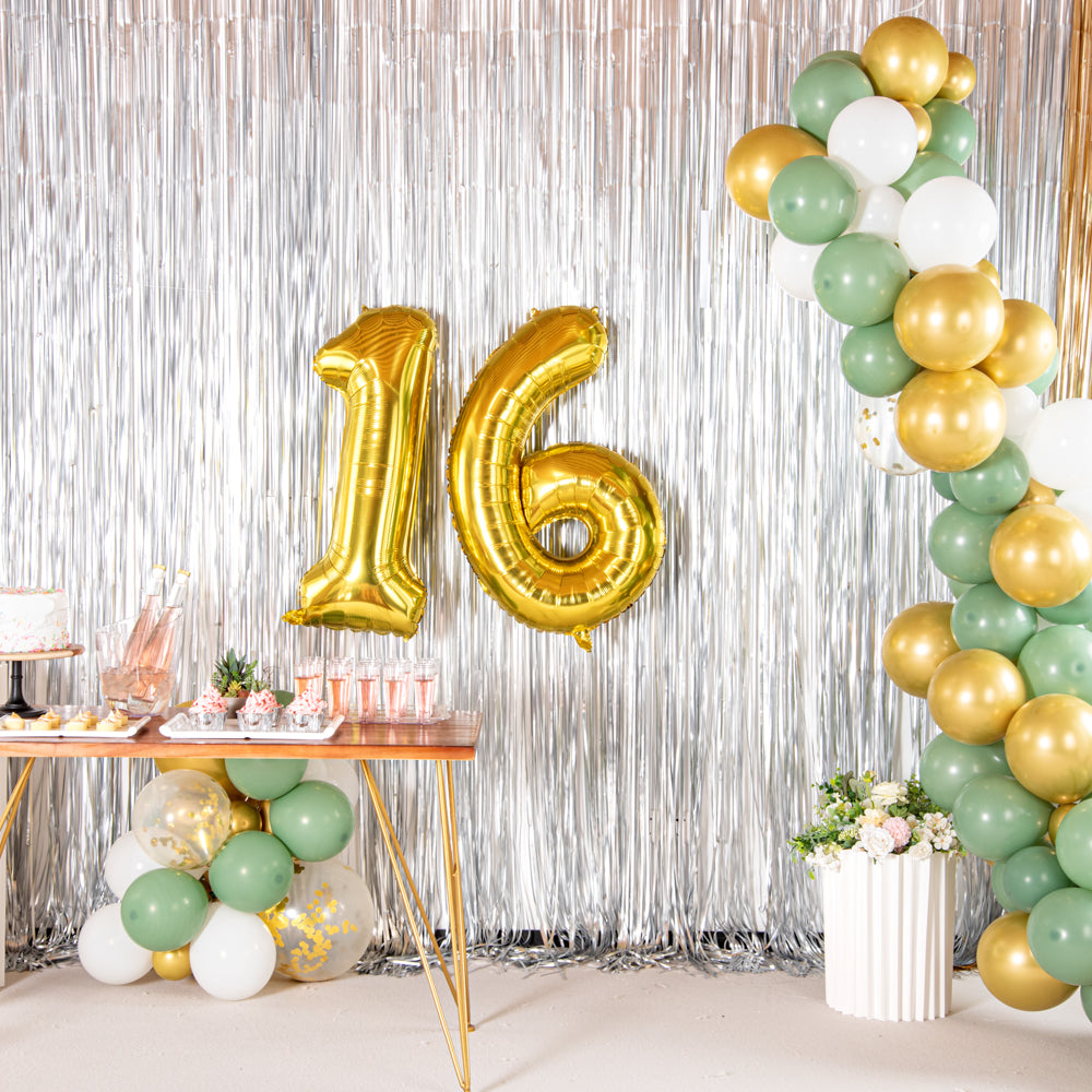 Balloonify Gold Mylar Number 1 Balloon - 40" - 1 count box