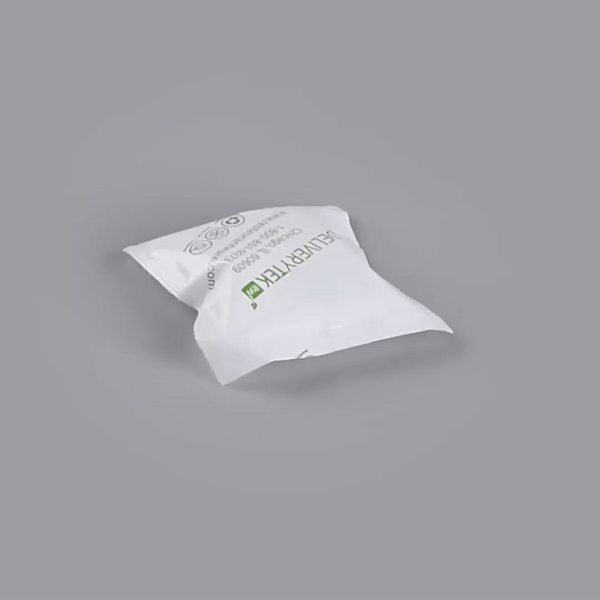 Delivery Tek Plastic Shipping Ice Pack - 2 3/4" x 2 1/2" - 100 count box