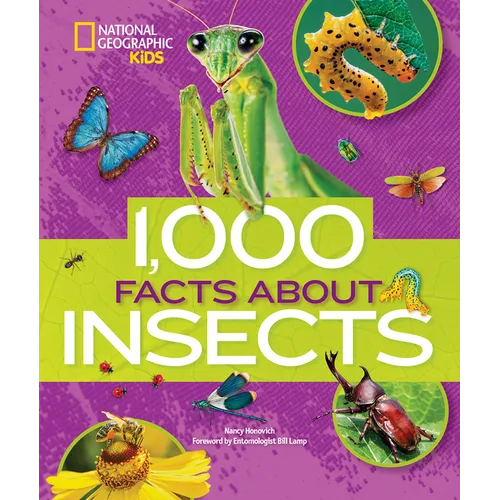1,000 Facts about Insects - Hardcover