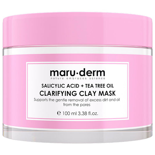 Maruderm Salicylic Acid Clay Face Mask with Tea Tree Oil - 3.38 fl oz, Vegan Skincare