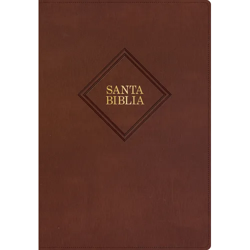 Rvr 1960 Biblia Letra Supergigante, Marrón Piel Fabricada (Edición 2023): Con Referencias. Nueva Tipografía - Bonded Leather