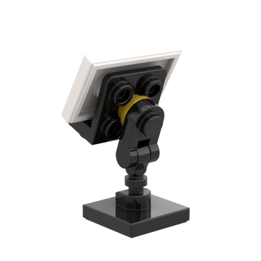Music Stand with Sheet Music - Custom Set - Made with LEGO® Parts