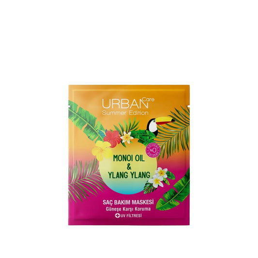 URBAN Care Monoi Oil & Ylang Ylang Pre-Shower Hair Care Mask - Nourishing, Repairing, 1.69 fl oz