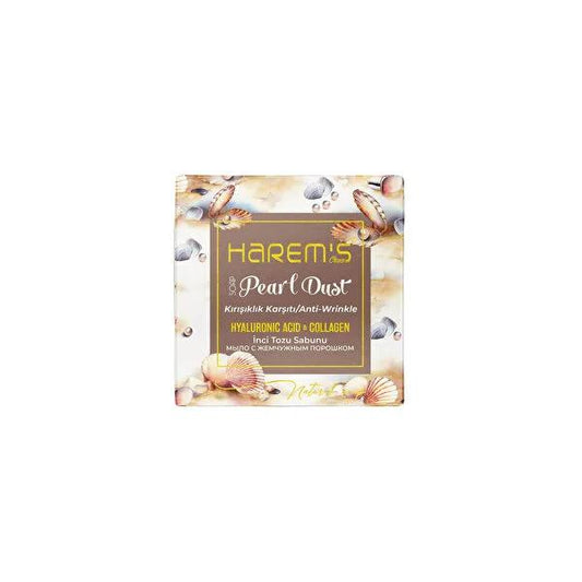 Harem's Natural Soap with Pearl Powder - Nourishing, Chemical-Free Skincare for Sensitive Skin