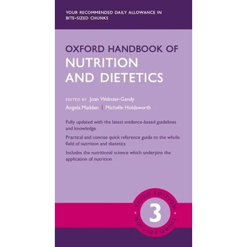 Oxford Handbook of Nutrition and Dietetics - Paperback