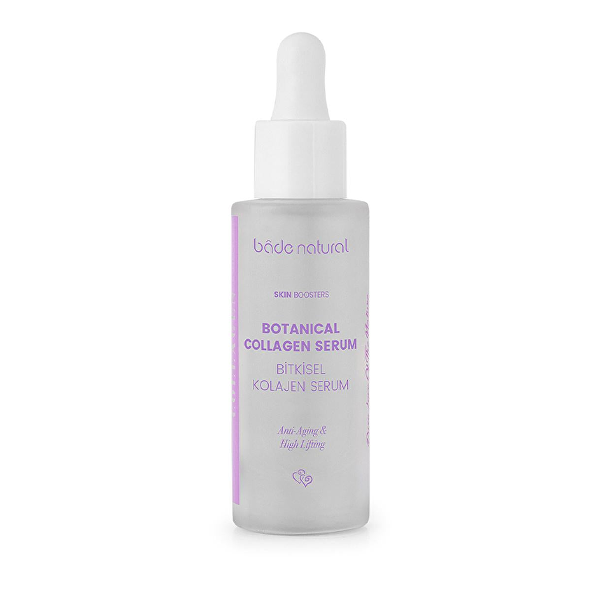 Bade Natural Collagen Face Serum: Anti-Aging, Wrinkle Reduction, Plant-Based Hydration for Radiant Skin | 30ml