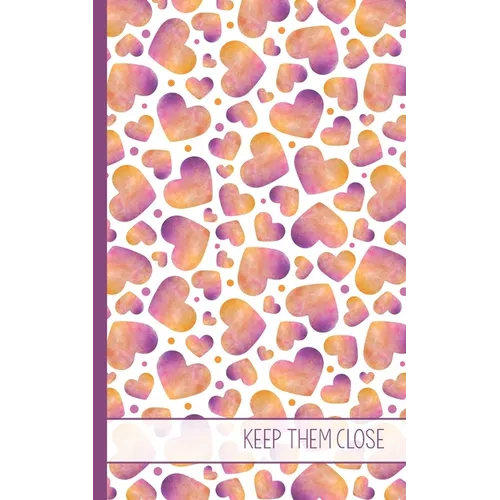 Keep Them Close: Password Keeper Book to Store Usernames and Passwords Safely by A-Z Heart Design - Paperback