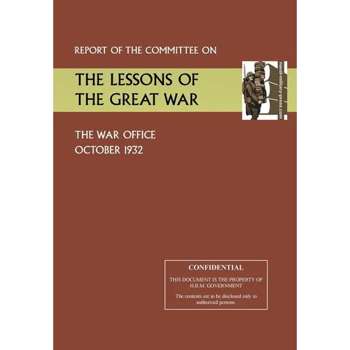 Report of the Committee on the Lessons of the Great War - Paperback