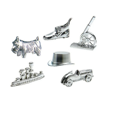 8 Pcs/Set Alloy Chess Pieces Board Games Accessories