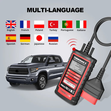 OBD2 Scanner with CAN-FD Support, ECU Coding & Bi-Directional Test — 16 Reset Functions, Bluetooth iOS/Android, Full-System Diagnostics