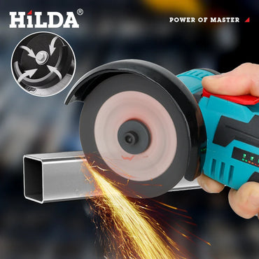 12V Mini Cordless Angle Grinder 76mm (3-inch) — Rechargeable Cutting, Grinding & Polishing Tool for DIY