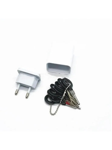 Hidden USB Charger Diversion Safe – Fake Wall Charger Stash Container for Home