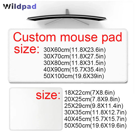 Custom XXL Gaming Mouse Pad - Large Personalized Desk Mat with Custom Logo & Bulk Discounts