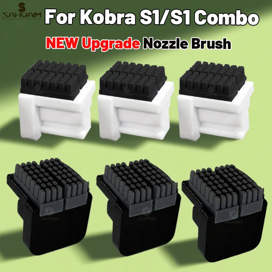 Hotend Nozzle Silicone Wiper Brush — Snap-On 3D Printer Nozzle Cleaner