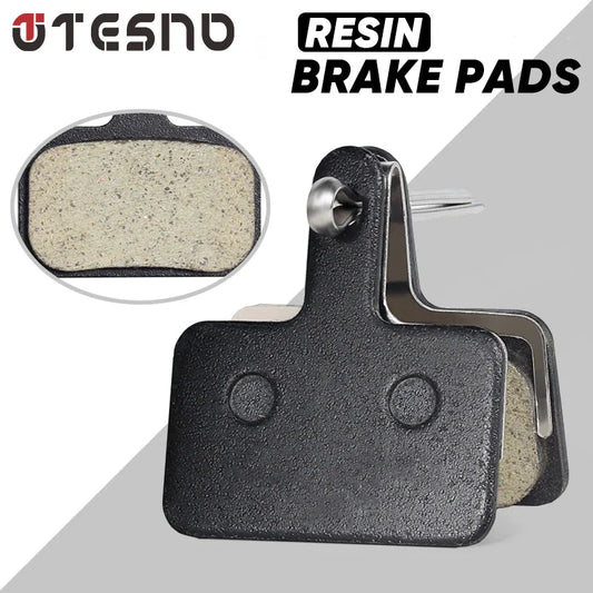 Resin Hydraulic Disc Brake Pads – Wear-Resistant MTB Brake Pads, Universal Fit for Hydraulic Disc Calipers