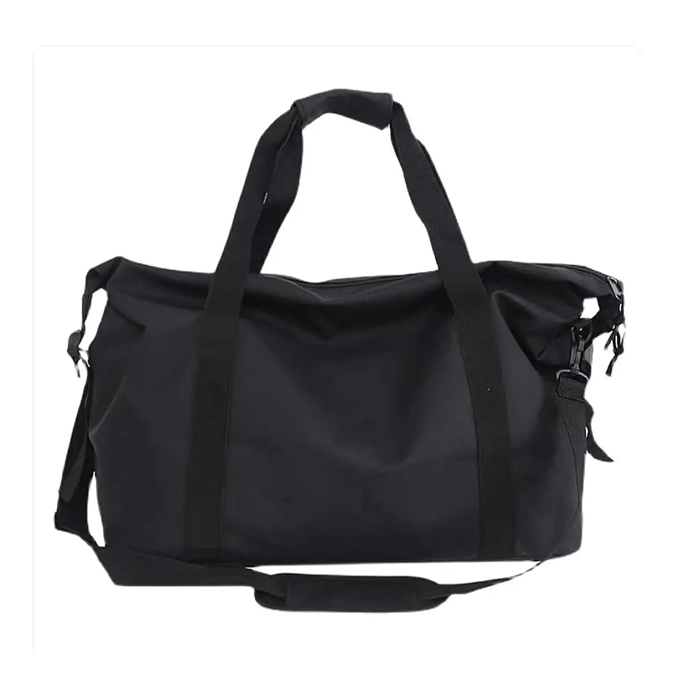 Large Capacity Lightweight Travel & Gym Duffel - Nylon Handheld One-Shoulder Crossbody Bag