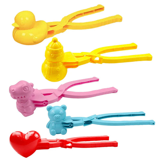 Duck Onigiri Mold & Snowball Maker with Handle - Cute Animal Rice Ball Shaper for Bento, Kids & Adults