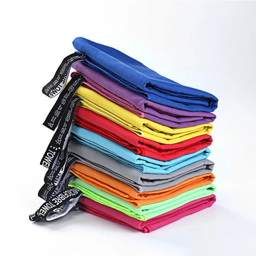 Microfiber Quick-Dry Large Beach & Sports Towel for Travel, Gym, Yoga, Swimming