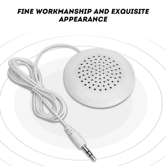 DIY Pillow Speaker 3.5mm Mini Stereo Portable Speaker for MP3, Phone, CD Players