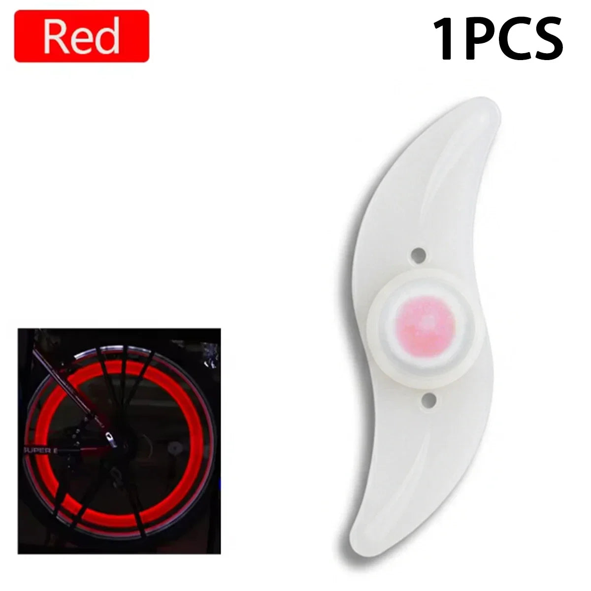 Bicycle Spoke Lights IP67 Waterproof LED Bike Wheel Lights Colorful Cycling Wheel Spoke Lamp Safety Warning Bike Accessories