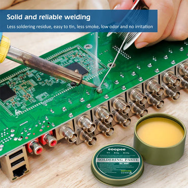 Lead-Free Solder Paste Rosin Flux 10g / 30g / 100g - No-Clean Soldering Paste for PCB & Electronics Repair