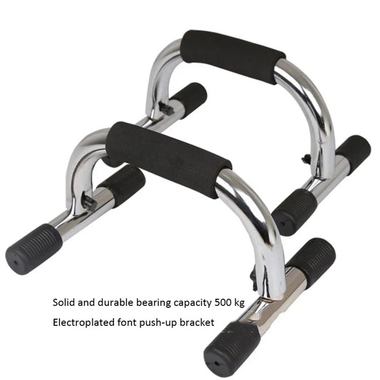 250 kg (551 lb) Heavy-Duty Push-Up Bar Stands - Pair Paralettes for Chest, Arms & Core