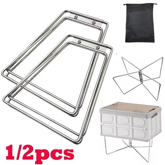 Portable Folding Cooler Stand — 1 or 2-Pack, 80 kg (176 lb) Load Capacity