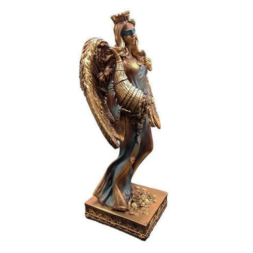 New Greek Goddess of Wealth Resin Craft Statue Gift Cashier Office Desktop Decoration Ornament Home Decoration Accessories