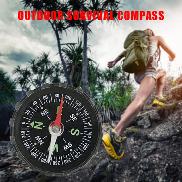 45mm (1.77 in) Mini Pocket Compass – Portable Handheld Navigation for Camping, Hiking & Survival
