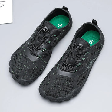 Men's Breathable Cotton Lace-Up Casual Shoes Lightweight EVA Sole Spring/Autumn