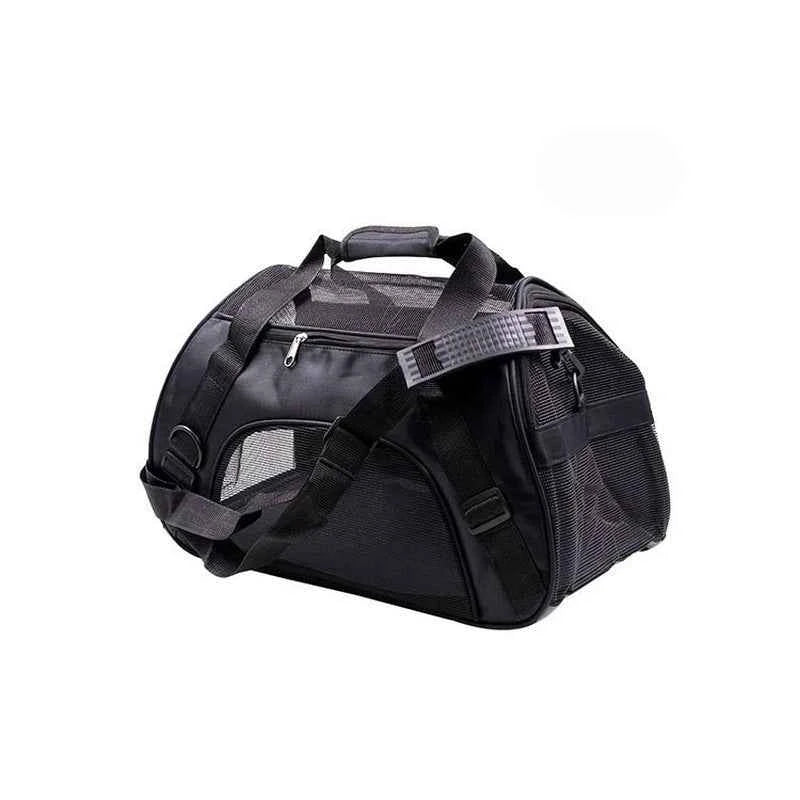 Portable Dog & Cat Travel Carrier – Breathable Mesh Pet Handbag