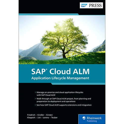 SAP Cloud Alm: Application Lifecycle Management - Hardcover