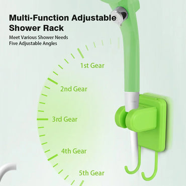 6000mAh Portable Camping Shower Pump with Full Screen Digital Display — RV Outdoor Shower Kit
