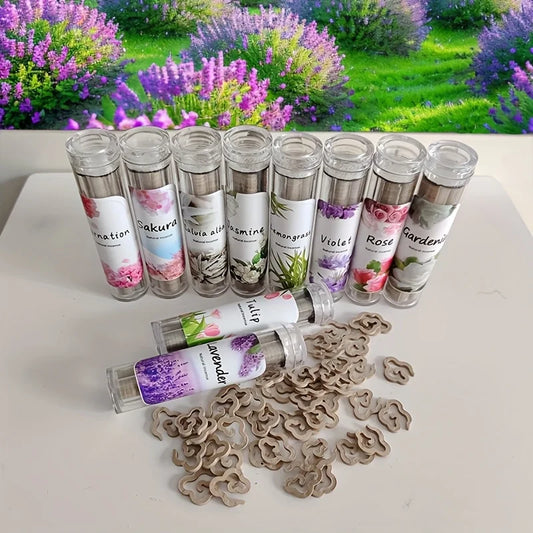 40-Pack Wooden Lavender Incense Sticks – Aromatherapy for Yoga, Meditation, Home, Spa & Office, Relaxation Gift