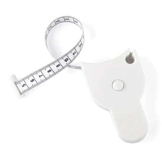 Automatic Retractable Body Tape Measure 150cm/59in – Telescopic Measuring Tape for Waist, Sewing & Fitness