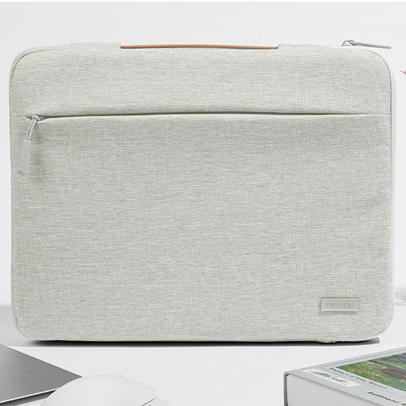Multi-Pocket Shockproof Laptop Sleeve with Handle 13–16 Inch
