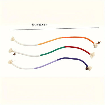 Cat Sisal Rope Chew Toy – Durable Teeth Grinding & Interactive Teasing Play, 1-Pack
