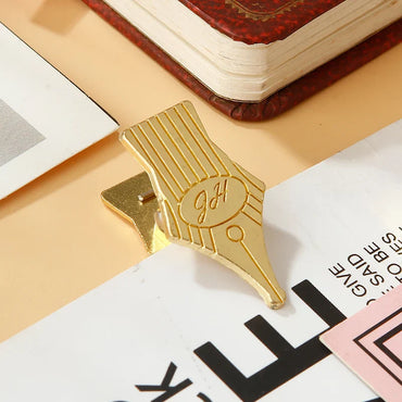 2PCS Metal Nib Binder Clips Bill Binder Clip Foldback Notes Letter File Paper Clip Binding Securing Clip Stationery