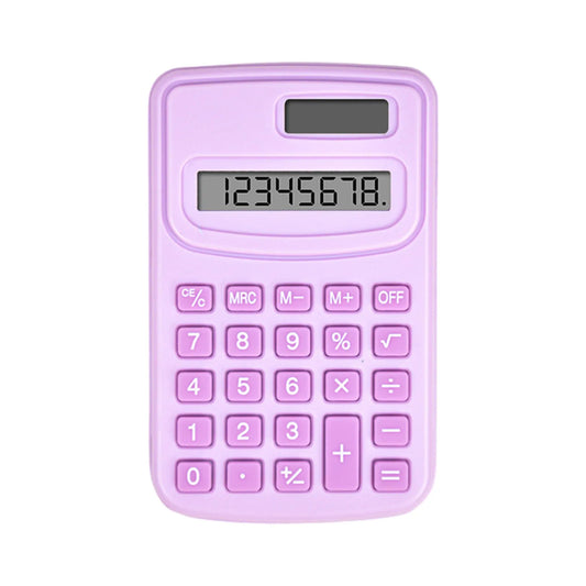 Pocket 12-Digit Solar & Battery Calculator – 4-Function Handheld for Students, Office, Accounting