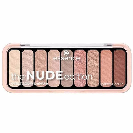 Essence Nude Edition Eyeshadow Palette - Long-Lasting Creamy Formula for Blendable Nude Makeup, Everyday & Special Occasions