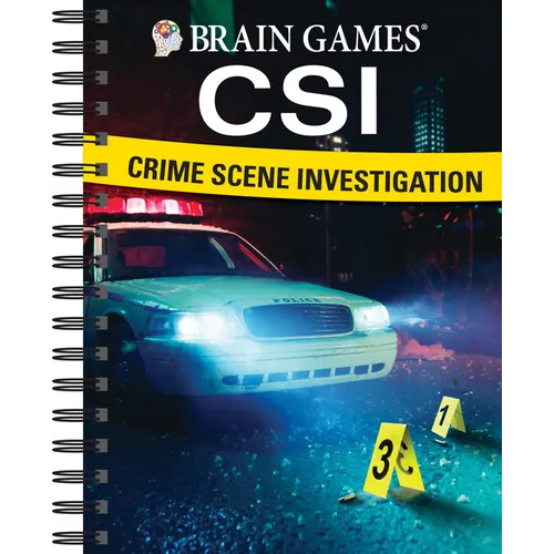 Brain Games - Crime Scene Investigation (Csi) Puzzles #2: Volume 2 - Spiral