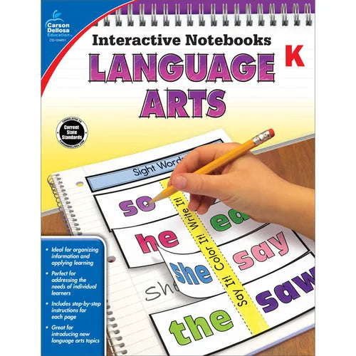 Language Arts, Grade K - Paperback