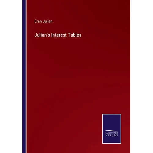 Julian's Interest Tables - Paperback